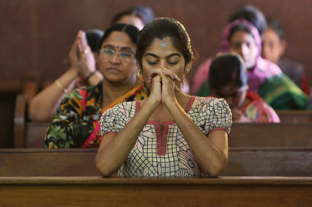 Christians account for the overwhelming majority of wealth held worldwide, followed by Muslims and Hindus, says a report.AP file photo