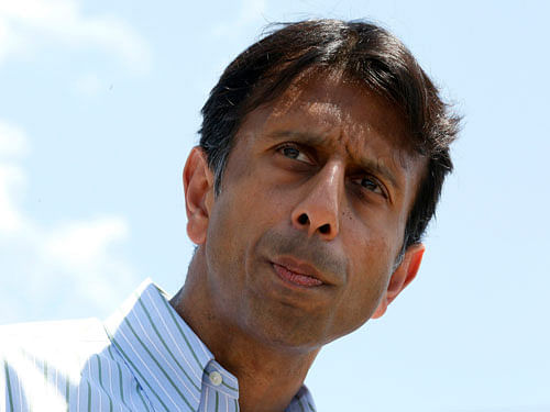 Louisiana Governor Jindal speaks during a news conference near the Williams Olefins chemical plant in St. Gabriel. Reuters file photo