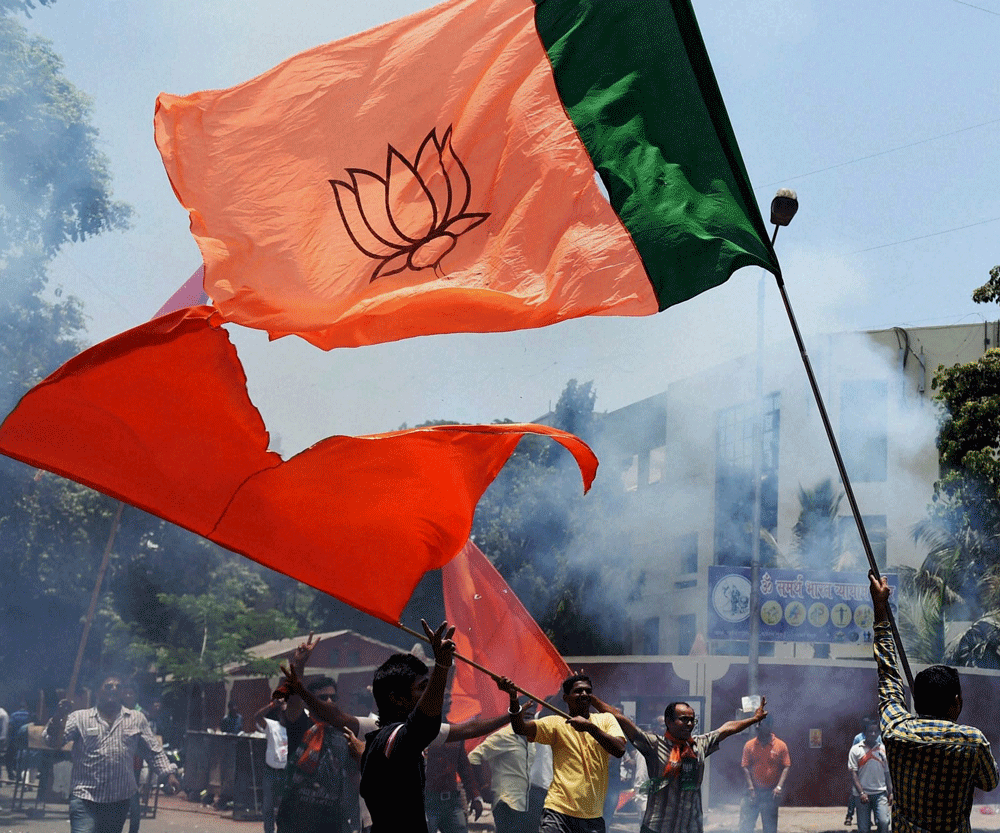 The Bharatiya Janata Party (BJP) has failed to submit accounts related to donations and election expenditure to the Election Commission PTI file photo