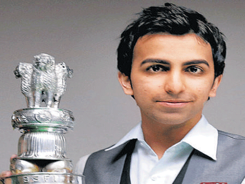 Indian ace Pankaj Advani routed his PSPB team-mate Dhruv Sitwala 5-0 in a flawless display of potting en route to his seventh Senior National Billiards crown at the Bengal Rowing Club, here on Saturday.DH Photo