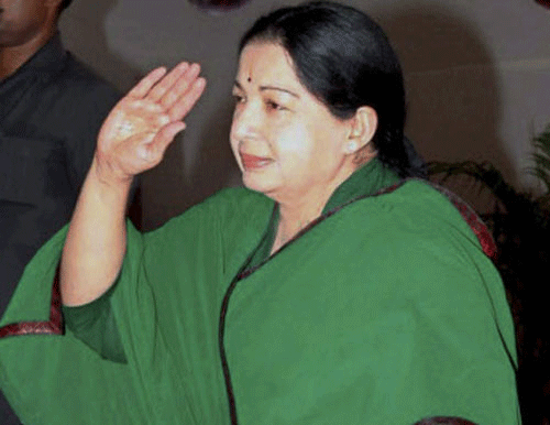 The stage is set for a three-cornered contest in the byelection to the Srirangam Assembly seat, which was held by former Chief Minister J Jayalalitha, in Tamil Nadu. File photo