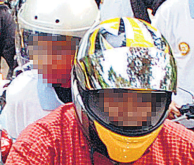 Pillion riders may have to wear helmets