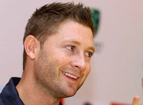 kipper Michael Clarke is on track for a return from injury by February 21. Photo: PTI (File)