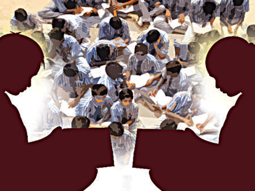 Confusion prevailed even on Day Two of the online submission of applications for school admissions under the Right To Education (RTE) quota as even those schools declared unauthorised by the Department of Public Instruction surfaced in the list of schools from which parents could choose from.Dh Illustration