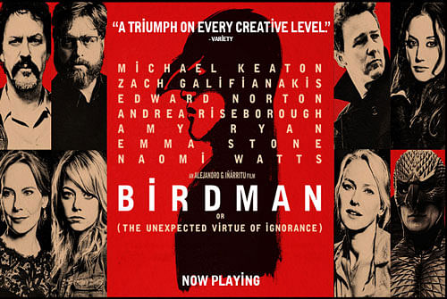 'Birdman' director Alejandro Gonzalez Inarritu is to receive a special award from the body behind Robert Redford's Sundance Film Festival. Photo: Birdman Poster