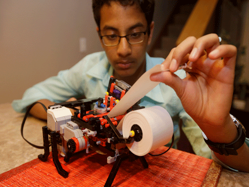 In Silicon Valley, it's never too early to become an entrepreneur. Just ask 13-year-old Shubham Banerjee.AP Photo
