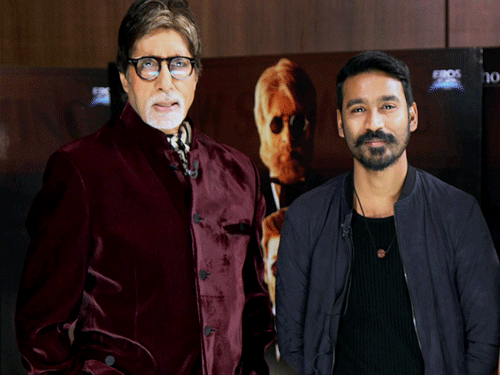 After the makers of 'Shamitabh' released the second trailer of the movie on Tuesday, the rift between Amitabh and Dhanush became quite evident. AP file photo