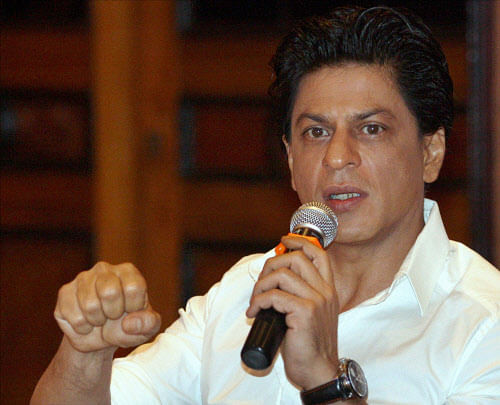 After losing the top position in the Forbes India Celebrity 100 list to Salman last year, seems like Shah Rukh doesn't want to leave any stone unturned for bagging the top position this year.PTI file photo