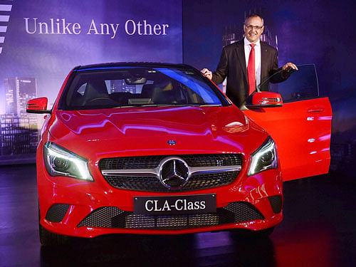 German luxury carmaker Mercedes-Benz today launched CLA Class sedan, priced in the range of Rs 31.5-35.9 lakh (ex-showroom Delhi), to further strengthen its position in the country. PTI  File Photo.