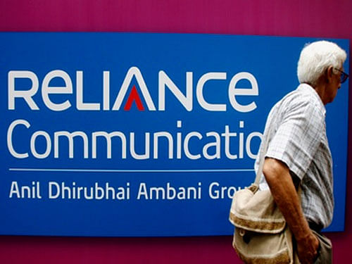 Reliance Communications (RCOM) is looking at generating a revenue of Rs 400 crore from cloud- based and related services in the next couple of years, a senior company executive said today. Reuters File Photo.