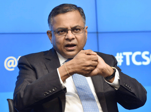 Betting big on the 'Internet of Things' as the third major wave in technology space, IT major TCS' chief N Chandrasekaran has said that going digital was no more an option, but a default now. AP file photo