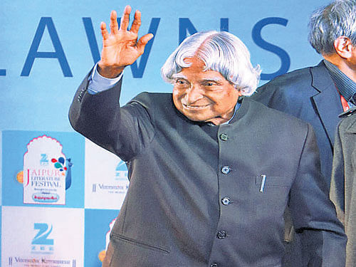 Former president APJ Abdul Kalam ignited the minds of young enthusiasts at the Jaipur Literature Festival