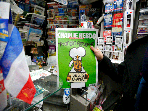 Editor held over 'Charlie Hebdo' cartoon, freed