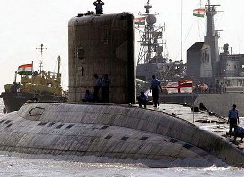 The commanding Officer of INS Sindhuratna will face court martial while six other officers were issued letters of ''severe displeasure'' after being found guilty for the fire onboard the submarine last year, which led to the resignation of then Navy chief Admiral D K Joshi. PTI file photo