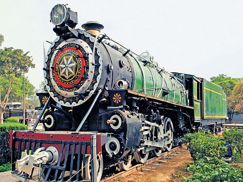 One of the oldest locomotive engines in India;
