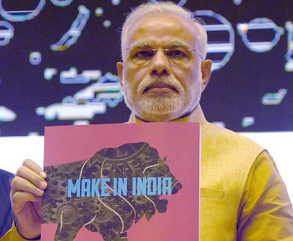 Prime Minister Narendra Modi will ask India's envoys abroad to focus on economic diplomacy to help the government woo investors and turn the 'Make in India' campaign into a success. PTI file photo