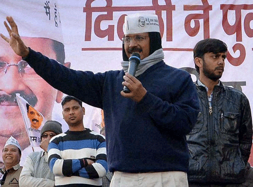 Aam Aadmi Party Chief Arvind Kejriwal today said that he will complain to the Election Commission against the BJP for allegedly attacking his community in an advertisement. AP file photo