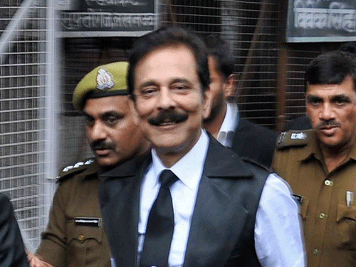 Subrata Roy, the boss of the Sahara conglomerate, is in a New Delhi prison on contempt-of-court charges and needs to post $1.6 billion in bail to get out. To help raise the money, Sahara is in talks to refinance its overseas hotels, including New York's Plaza. Reuters file photo