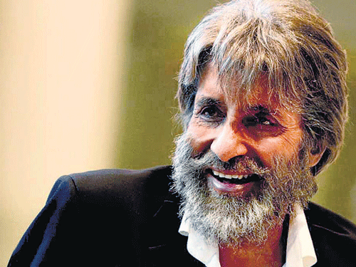 Amitabh Bachchan in the movie