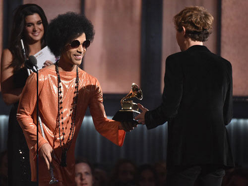 Musician Beck's album "Morning Phase" bagged the Album Of The Year trophy at the 57th edition of the Grammy Awards.AP photo