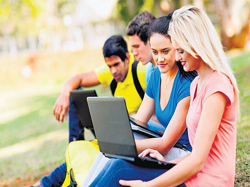 Colleges bank on students' FB likes
