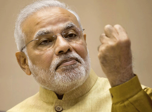 Prime Minister Narendra Modi will share his thoughts with students preparing for board examination and competitive examinations in his next 'Mann Ki Baat' radio programme. AP file photo
