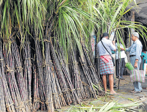 The BJP&#8200;on Wednesday accused the State government of  being "selective" in seizure of sugar factory godowns for not paying the amount due to sugar cane growers. Dh File Photo.