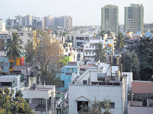 A view of JP Nagar. DH photo by Kishor Kumar Bolar