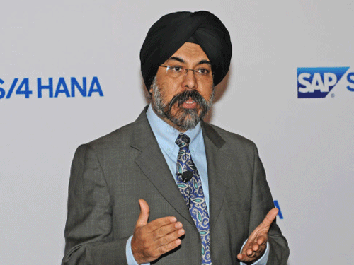In an interaction with Deccan Herald, SAP India Managing Director Ravi Chauhan said the country is going through a decisive phase in its growth story and the overall business opportunities are very high. DH photo