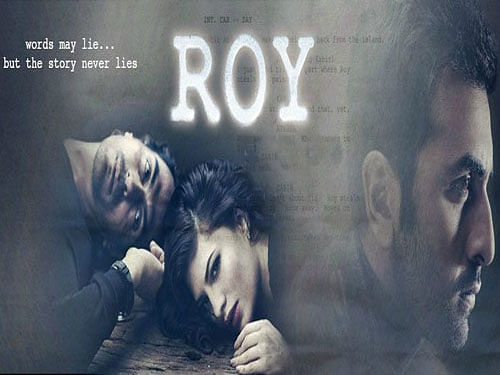 A visual treat that fails to be anything more than superficial, debutant writer-director Vikramjit Singh's romantic thriller Roy is a listless, sluggish film that can put an insomniac to sleep. Movie poster