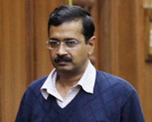 Arvind Kejriwal, who will be sworn in as Delhi's chief minister Saturday, will hold the portfolios of home, power and finance, AAP sources said. PTI FilePhoto.