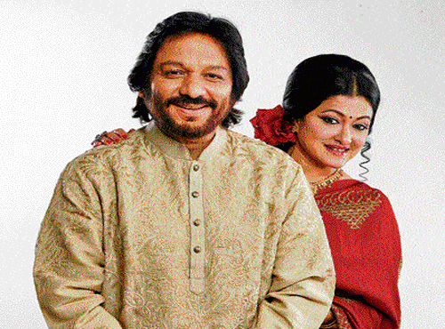 IN HARMONY Singers Roopkumar Rathod & his wife Sunali.