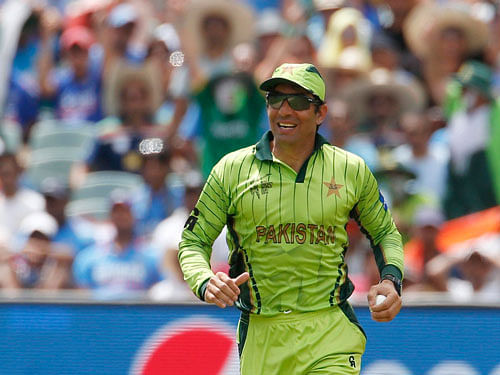 Pakistan's captain Misbah ul Haq. Reuters Photo.