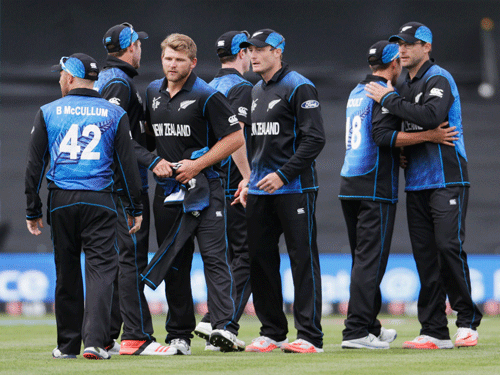 New Zealand captain Brendon McCullum won the toss and elected to field in their cricket World Cup Pool A clash against Scotland in Dunedin on Tuesday.Reuters File Photo