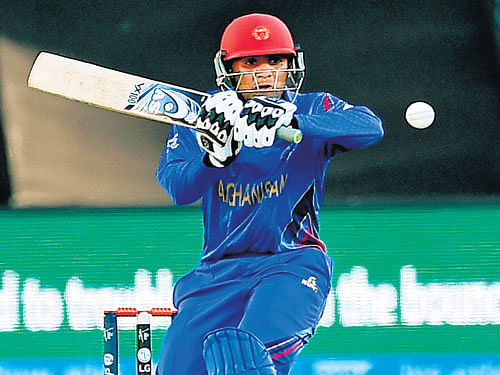 battle ready Afghanistan's Usman Ghani will be hoping to make a good first impression when his side takes on Bangladesh at Canberra on Wednesday. afp