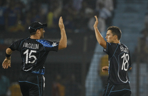 Trent Boult would be used to seeing a field packed with slips and a gully in his first over of a match, particularly for a hat-trick delivery. AP File Photo for representation.