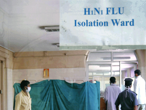 Medicines to treat children with H1N1 have run out of stock in Bengaluru as the Oseltamivir syrup is unavailable, according to BBMP officials.  PTI File Photo.