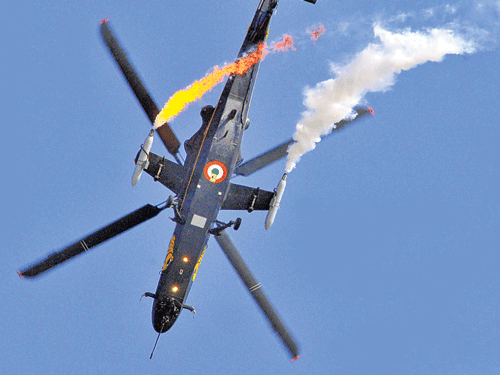 HAL's light combat helicopter. DH Photo