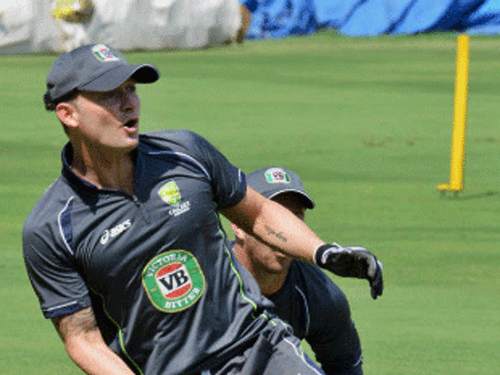 Michael Clarke says there will be no restrictions on where he fields in his return from injury for Australia's weather-threatened World Cup match with Bangladesh tomorrow. PTI file photo