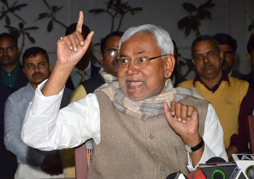 Awaiting invitation from the Governor to form the new government, JD(U) leader Nitish Kumar today promised good governance once he takes over as chief minister and apologised for his decision to quit last year after his party's rout in the Lok Sabha elections. PTI photo
