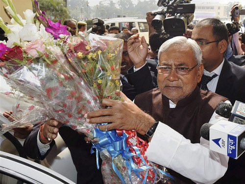 Nitish Kumar will take oath as chief minister of Bihar on February 22, ending weeks of political uncertainty in the state.PTI photo