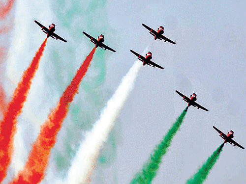 Air Marshal Ramesh Rai, Air Officer Commanding-in-Chief, Headquarters Training Command, Bangalore, expressed his interest to extend the life of the HAL Kiran aircraft, the mainstay of the famous aerobatic team Surya Kiran, by another three to four years.DH File photo