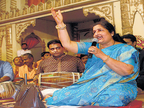 singer supreme  Anuradha Paudwal