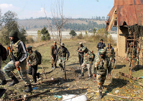 A timely detection of three improvised explosive devices (IEDs) and other arms and ammunition by the army late Saturday averted a major tragedy in Jammu and Kashmir's Kupwara district. PTI file photo