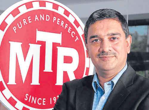 MTRFoods Chief Executive Officer Sanjay Sharma