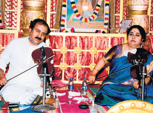 G J R Krishnan and Vijayalakshmi