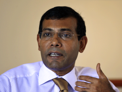 India on Monday expressed concern over the arrest and manhandling of former Maldivian president Mohamed Nasheed by the police of the archipelagic nation in the Indian Ocean.  AP photo