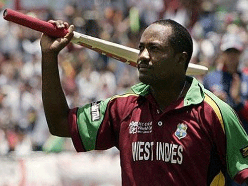Former West Indies captain Brian Lara feels Chris Gayle's return to form with a blistering double century against Zimbabwe in Canberra augurs well for the Caribbean side ahead of tough clashes against South Africa and India. Reuters File Photo.