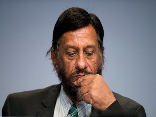 In the wake of charges of sexual harassment levelled by a junior colleague at The Energy and Resources Institute (Teri), environmentalist R K Pachauri on Tuesday resigned as chairperson of the UN Inter-governmental Panel on Climate Change (IPCC).