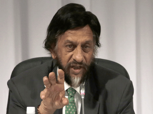 There is no move by the UN now to hold an inquiry into the allegations against Rajendra Pachauri who has resigned as the chair of the Intergovernmental Panel on Climate Change (IPCC), Secretary-General Ban Ki-Moon's spokesperson, Stephane Dujarric told reporters Tuesday. AP file photo